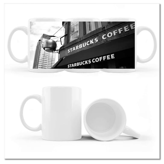 Kubek ceramiczny Foto Starbucks Coffee 330 ml, ZeSmakiem ZeSmakiem