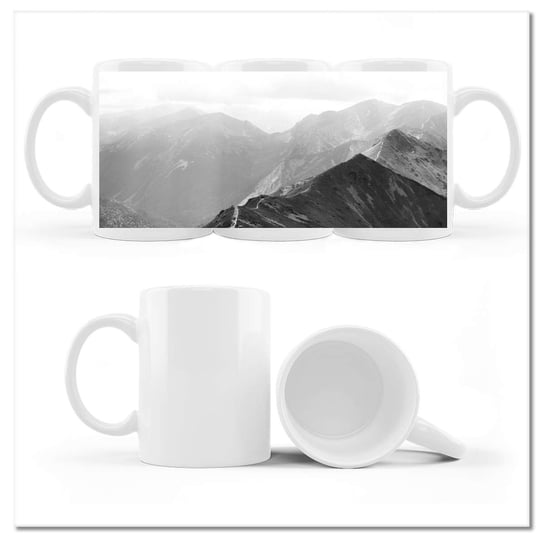 Kubek ceramiczny Foto Tatry Polskie góry Widok 330 ml, ZeSmakiem ZeSmakiem