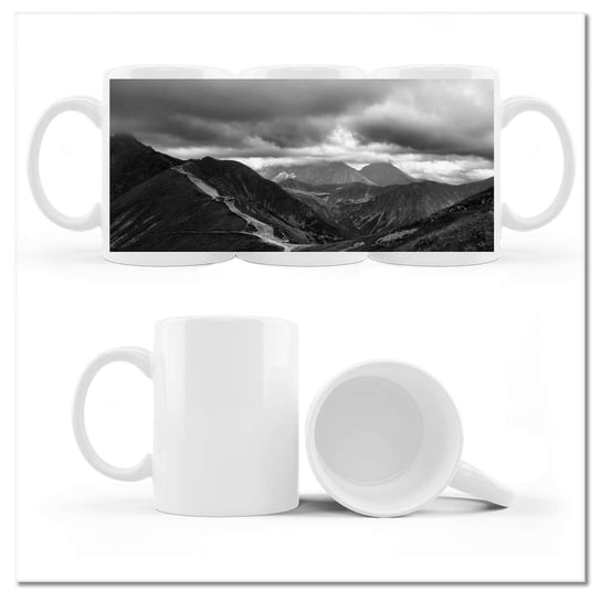 Kubek ceramiczny Foto Tatry Polskie góry Widok 330 ml, ZeSmakiem ZeSmakiem