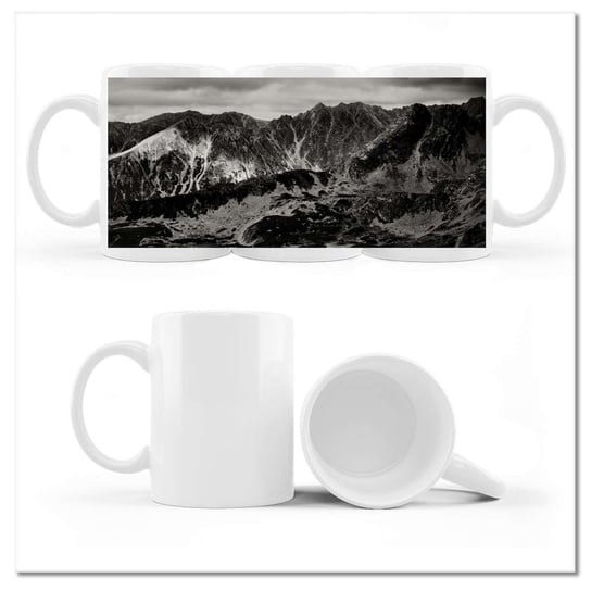 Kubek ceramiczny Foto Tatry Polskie góry Widok 330 ml, ZeSmakiem ZeSmakiem