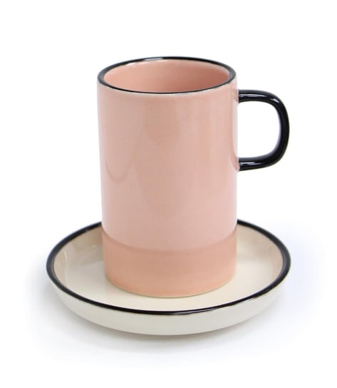 Kubek ceramiczny, gładki, 160 ml, Multiple Choice by TopChoice, różowy Multiple Choice by TopChoice