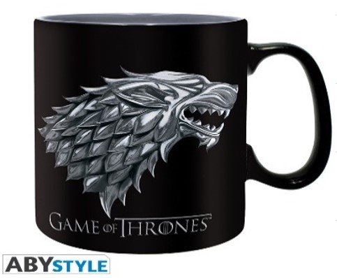 Kubek ceramiczny Gra o Tron - Stark/Winter is coming 460 ml, Gift World Gift World