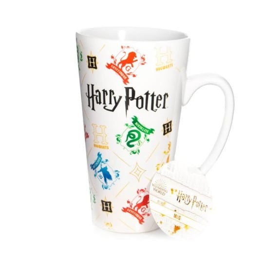 Kubek ceramiczny Harry Potter Domy Hogwartu Latte 450 ml, ERT Group ERT Group