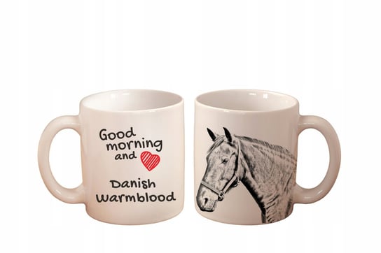 Kubek ceramiczny Koń Duński warmblood 330 ml, Art-Dog Inna marka