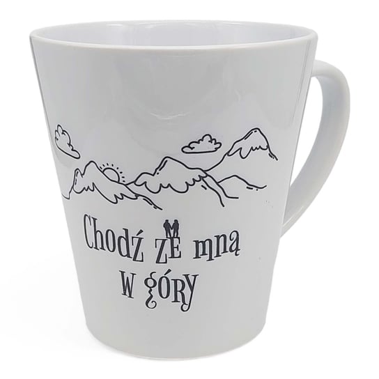 Kubek ceramiczny latte 350 ml super prezent Chodź ze mną w góry Tales by Nature