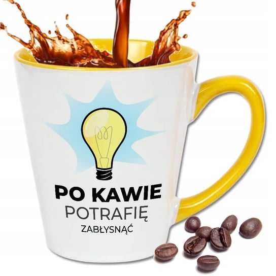 Kubek ceramiczny Latte Mały PREZENT DLA ELEKTRYKA NA KAWE WZ Inna marka