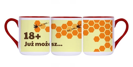 Kubek ceramiczny, na urodziny, 18 Już Możesz (10), 300 ml, Rezon Rezon