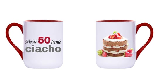 Kubek Ceramiczny na Urodziny - 50 letnie Ciacho (18) Rezon