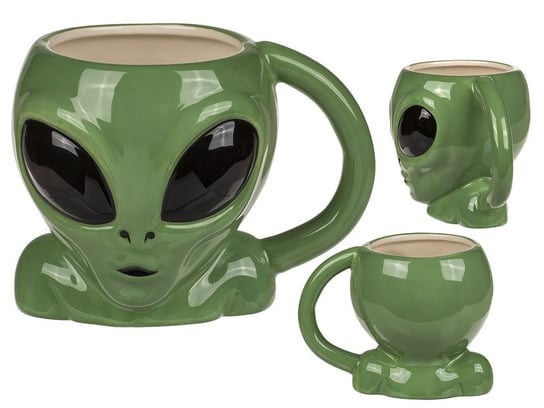Kubek ceramiczny Ootb alien, zielony OOTB