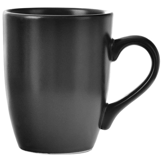 Kubek ceramiczny Orion z uchem do picia kawy herbaty napojów ceramiczny czarny ALFA 350 ml Orion