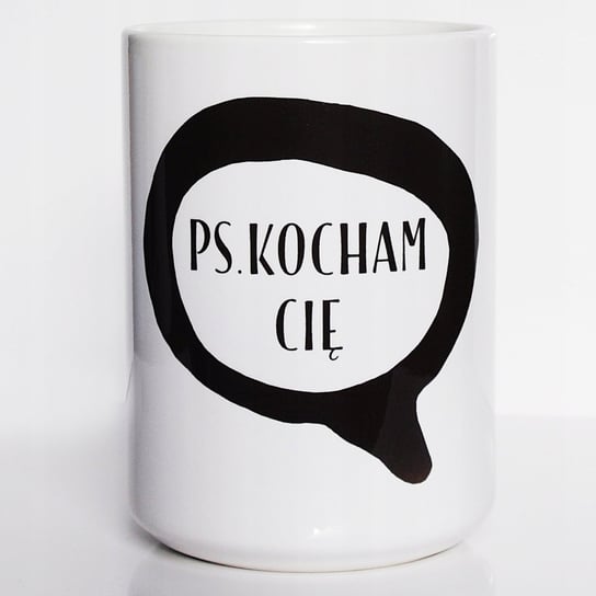 Kubek ceramiczny P.S. Kocham Cię, na walentynki czy rocznicę ślu, Sowia Aleja Inna marka