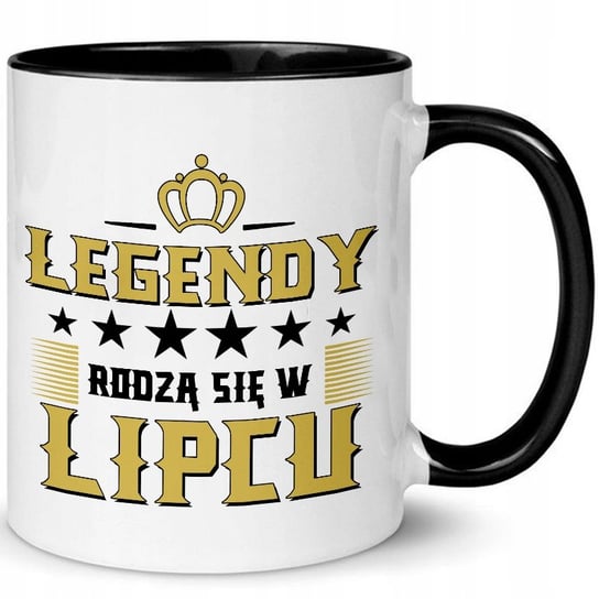 Kubek ceramiczny Prezent Urodziny LEGENDY rodzą się w LIPCU, 330ml Inna marka