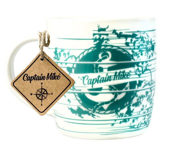 Kubek ceramiczny prezent znad morza Bałtyk pamiątka, 370ml, Captain Mike Captain Mike
