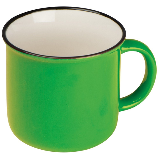 Kubek ceramiczny, Retro, 350 ml, Basic Basic