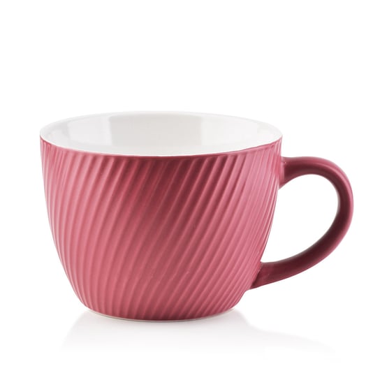 Kubek ceramiczny Sally Lines Pink 480 ml Affek Design Affek Design