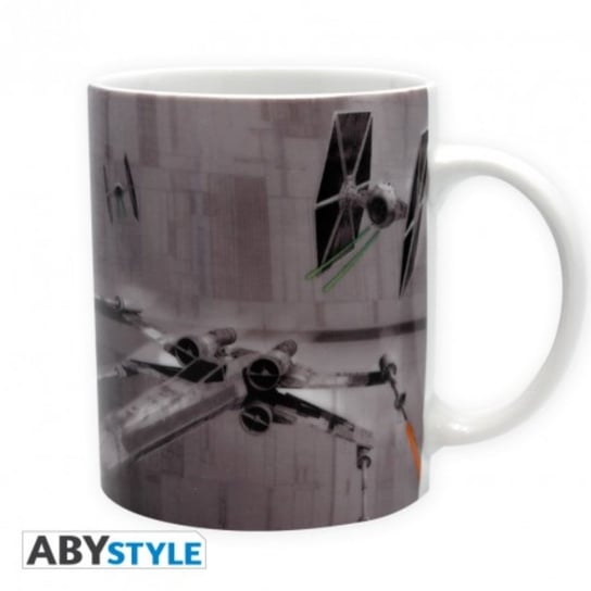 Kubek ceramiczny Star Wars - X-Wing vs TIE Fighter 320 ml, Abysse Star Wars gwiezdne wojny