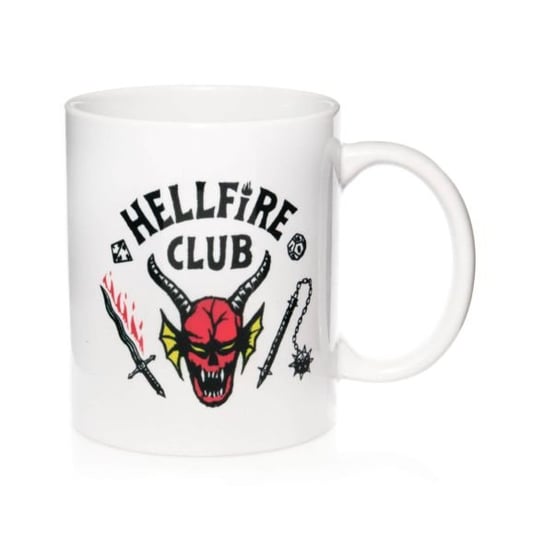 Kubek ceramiczny Stranger Things Hellfire Club Stranger Things