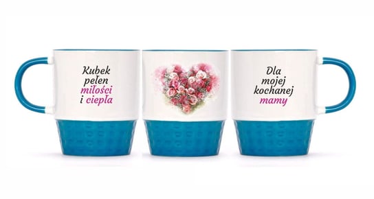 Kubek ceramiczny Sub Retro - Dzień Mamy - Kubek ceramiczny Pełen Miłości (8), 300ml, Rezon Rezon