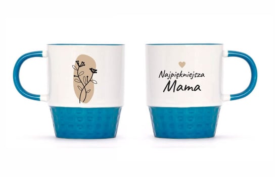 Kubek ceramiczny Sub Retro - Dzień Mamy - Najpiękniejsza Mama (34), 300ml, Rezon Rezon