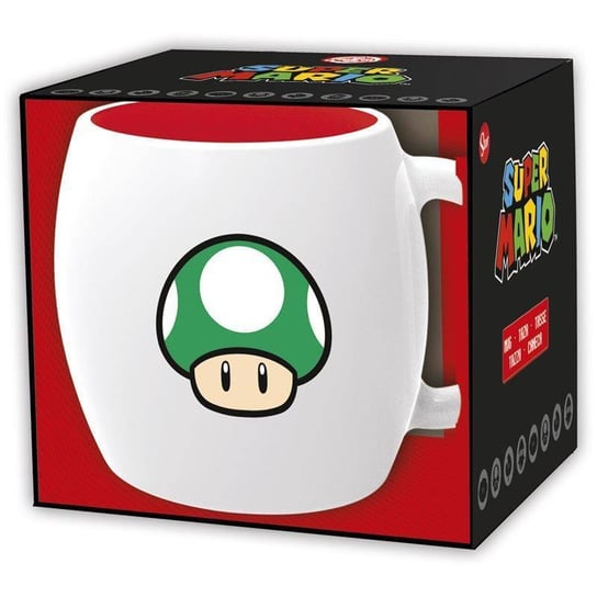 Kubek ceramiczny Super Mario 380ml (biały) Super Mario