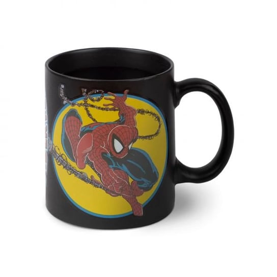 Kubek ceramiczny termoaktywny PYRAMID POSTERS, Marvel Spider-man Iconic Issue, 315 ml czarny Spider-Man
