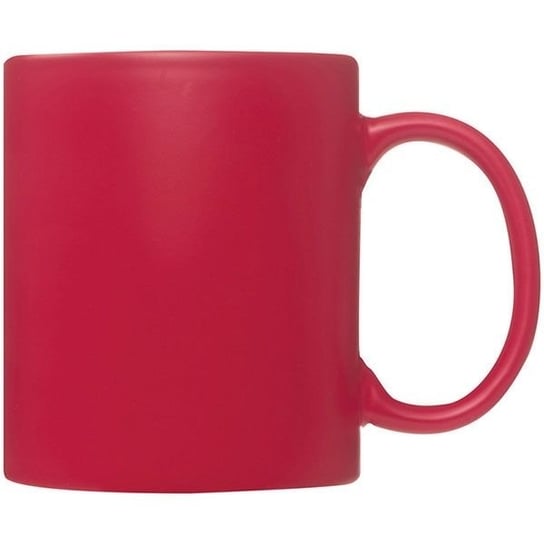 Kubek ceramiczny THESSALONIKI 300 ml czerwony HelloShop