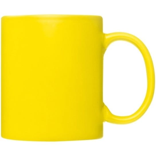Kubek ceramiczny THESSALONIKI 300 ml żółty HelloShop