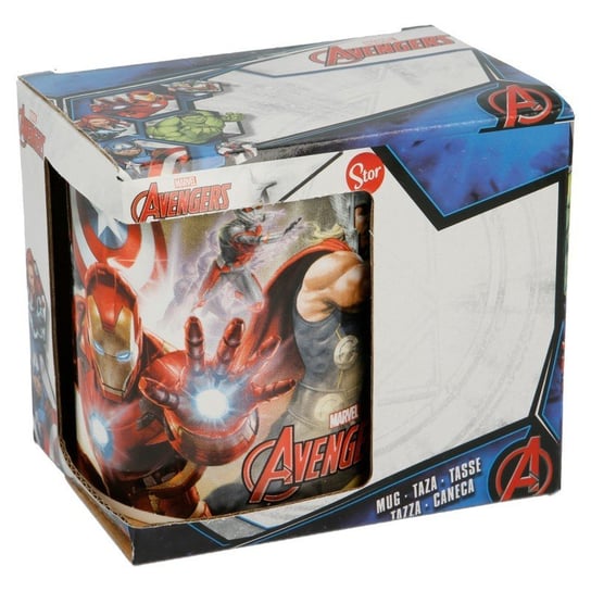 Kubek ceramiczny w pudełku prezentowym Avengers 325 ml Avengers