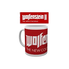 Kubek ceramiczny Wolfenstein 2 - Logo 330ml, GBeye GBeye