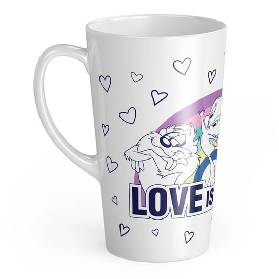 Kubek ceramiczny XL Latte Looney Tunes - Love is Love 450 ml, Kemis - House of Gadgets Kemis - House of Gadgets