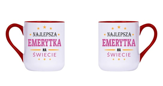 Kubek ceramiczny Z Hasłem - Najlepsza Emerytka Na Świecie - Inne (12), 300ml, Rezon Rezon