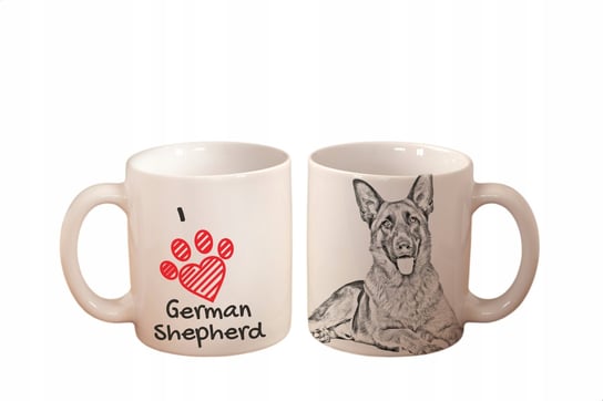 Kubek ceramiczny z nadrukiem owczarek niemiecki Art-Dog