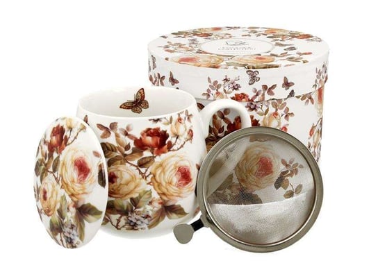 Kubek ceramiczny, z zaparzaczem, 430 ml, DUO Gift Duo