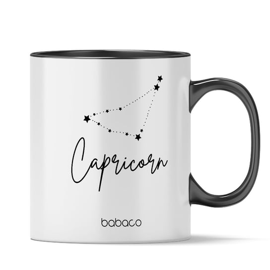 Kubek ceramiczny Zodiac Constellation 022 Babaco, ERT Group Czarny ERT Group