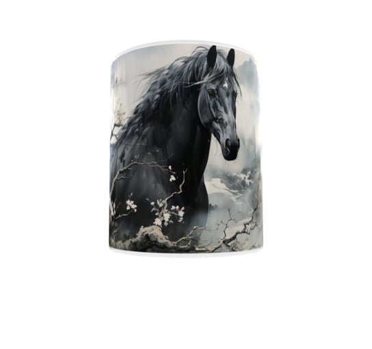 Kubek ceramiczny, zwierzęta, Koń Ogier, 300 ml Inna marka