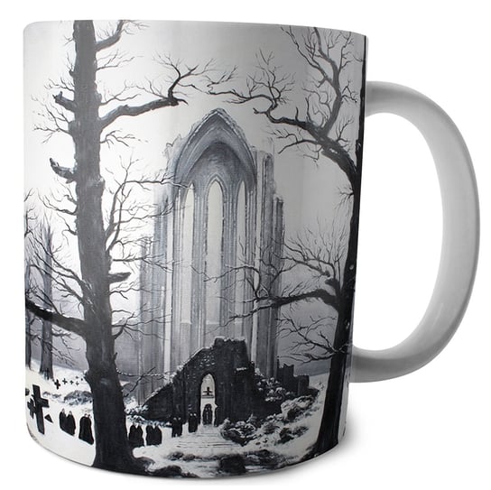 Kubek Cmentarz w śniegu Caspar David Friedrich Szyjemy Sztukę