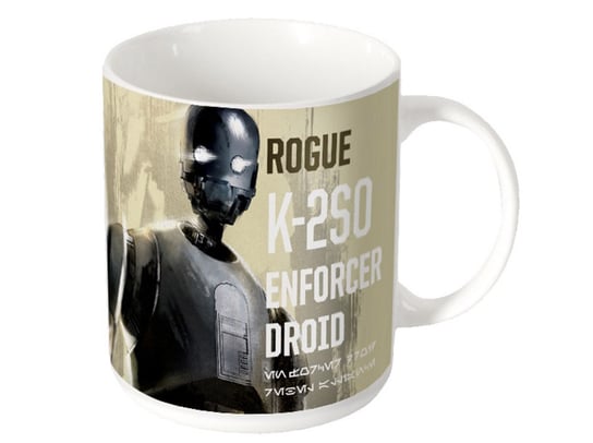 Kubek DISNEY Star Wars, Rogue, K-2SO, 350 ml 