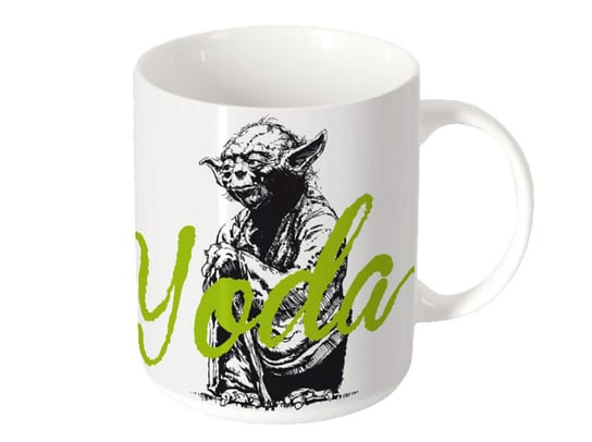 Kubek DISNEY Star Wars, Yoda, Quote, 350 ml 