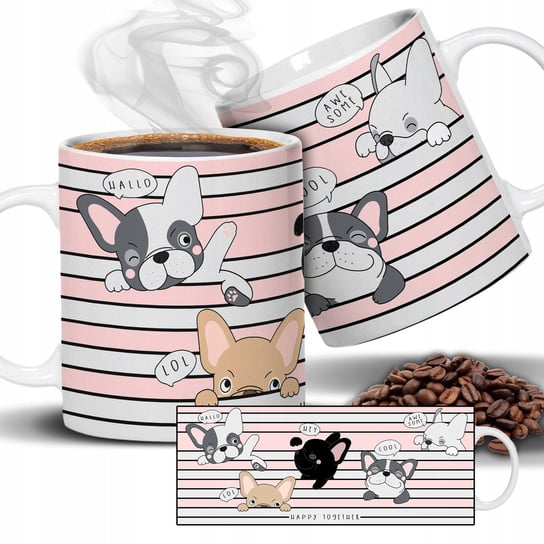 KUBEK dla Każdego Psiego Przyjaciela Bulldog Wzory StyleCouture