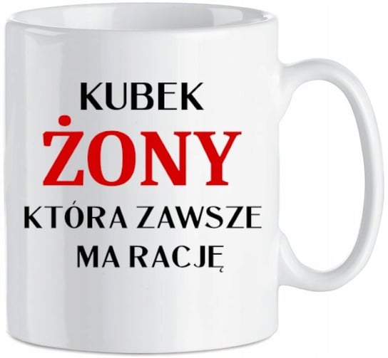 Kubek Dla Żony Dzień Kobiet Walentynki Prezent Inna marka