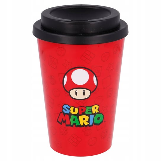 Kubek Do Kawy Herbaty Super Mario Mushroom 390Ml Inna marka
