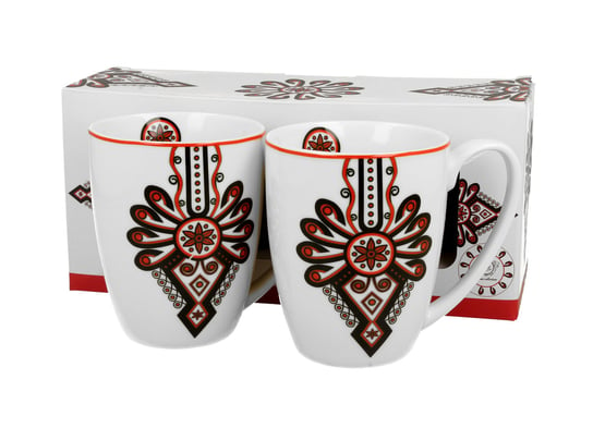 Kubek do kawy i herbaty porcelanowy DUO classic PARZENICA 380 ml 2 szt DUO Gift