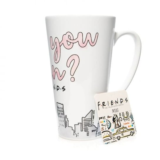 Kubek do latte Friends How You Doin Prezent na 18 urodziny 450 ml Friends