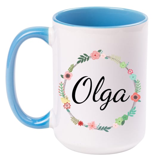 Kubek duży (440 ml) z imieniem Olga, prezent dla Olgi, 7 Inna marka
