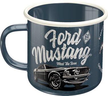 Kubek Emaliowany Ford Mustang Nostalgic-Art Merchandising