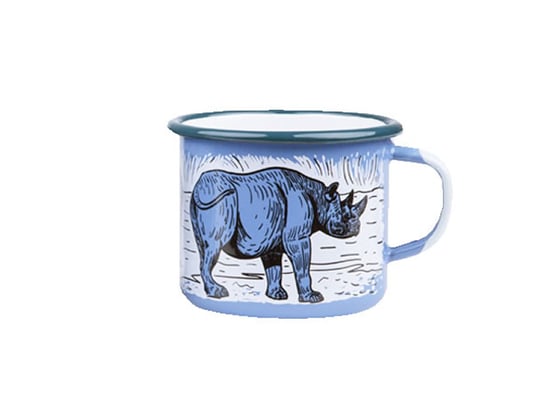 Kubek emaliowany, niebieski Rhino Kubki Emalco