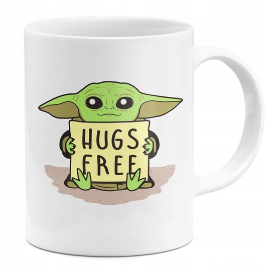 Kubek Free Hugs Baby Yoda Star Wars Gwiezdne Wojny Inna marka