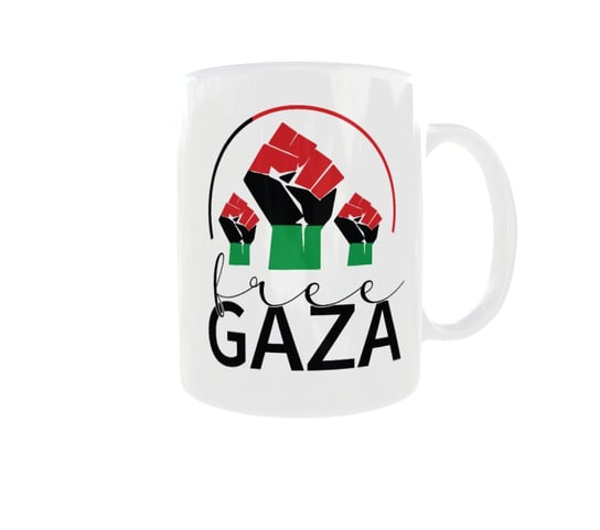 Kubek Free Palestine PALESTYNA Free GAZA v7 Inna marka