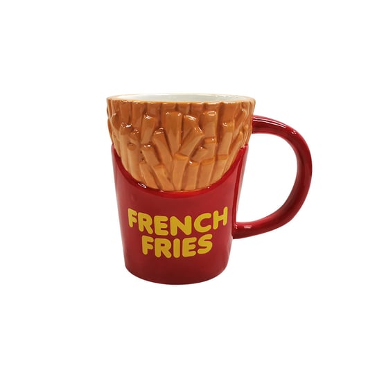 Kubek, French Fries, czerwono-żółty Empik