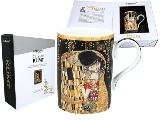 Kubek G. Klimt, Pocałunek Carmani Carmani